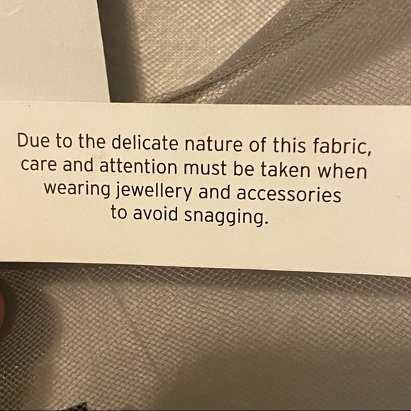 Topshop Gray Mesh Sheer Overlay Dress NWT US 4 #10J80K - Picture 15 of 15